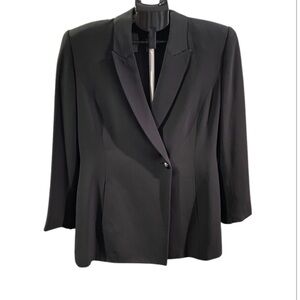 DD COLLECTION Women's Black Blazer Size 4